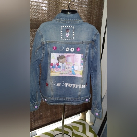 Purple and Pink "Doc McStuffins" Tutu Costume Set - Picture 4 of 7